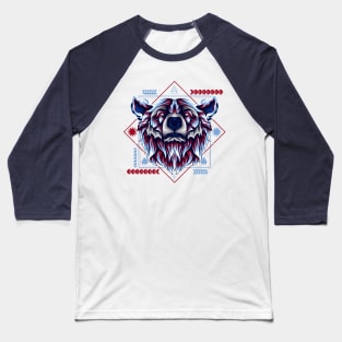 retro head bear Baseball T-Shirt